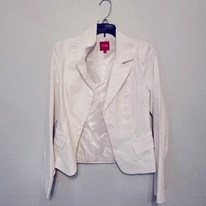 Ladies White Blazer